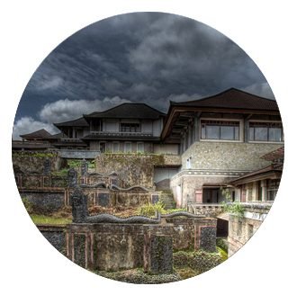 Картинка заброшенный отель на бали