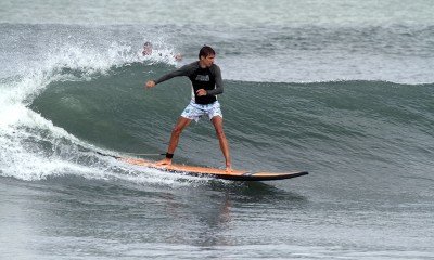 Фото обучение серфингу для продолжающих серферов в русской школе Endless Summer на Бали