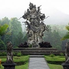Изображение ботанический парк на Бали рядом с деревней Bedugul