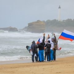 Фотография Российская сборная на пляже