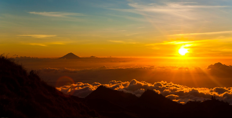 Фото вулкан на Бали